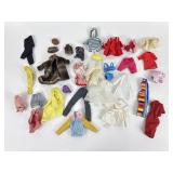 Large Vintage Barbie Clothing Collection several