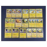 20 Pokï¿½mon Pikachu cards
