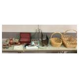 Decorative Baskets, Ornaments, Vase, Jewelry Box,
