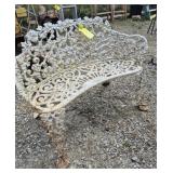 Wrought Iron Bench