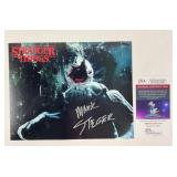 Mark Steger autograph 8 x 10 Stranger Things