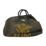 U.S. Army Canvas Bag With Turn-In Tag
