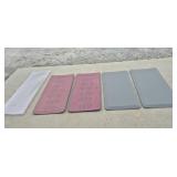 Sky Mat Fatique Floor Mats (4) 2 Burgundy & B