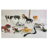 Plastic Animal Figurines, Wildlife, Insects