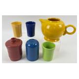 Fiesta Kitchenware, shaker, teapot