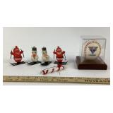 Blow-Mold Christmas Ornaments, Caring Team Basebal