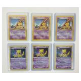 6 Pokï¿½mon Abra cards