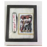 Pete Rose Knife With 1986 Topps Baseball Card