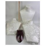 Styrofoam Display Torsos With Base