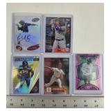 Sports Cards Featuring Guerrero Jr, Martinez, Cars