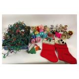 Christmas Decorations, Ornaments, String Lights, S