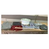 Hamilton Beach Slow Cooker, Grey & Red Curtains