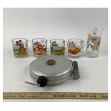 Garfield Mugs, E.T. Pizza Hut Glass, Cordomatic Cl