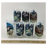 King Kong Coca-Cola Promo Glasses 1976