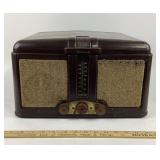 Motorola Tube Radio Model 50X, Brown Bakelite