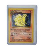 Pokï¿½mon vintage holographic Nintales trading card