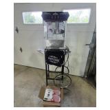 Olde Midway Popcorn Machine On Wheeled Base - 2