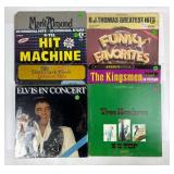 Elvis, ZZ Top, B.J. Thomas LP Records