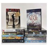WW2, Civil War, Vietnam Documentary DVDs