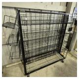 Media Rack on wheels ï¿½ double sided ï¿½ can be