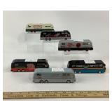 Die-Cast Tour Buses Featuring Artists