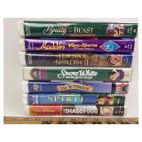 Disney & Dreamworks VHS: Spirit, Aladdin, Snow Whi