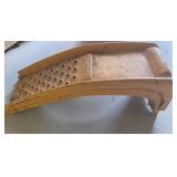 Yellow Metal Loading Ramp
