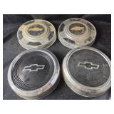 Chevrolet Hubcaps With Bowtie Logos