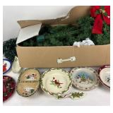 Christmas Themed Dinnerware Lenox, Libbey, Royal S