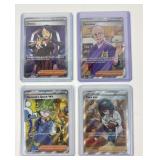 4 Pokï¿½mon Trainer Cards