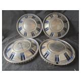 Ford Hubcaps With Chrome Finish