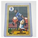 Bo Jackson rookie card