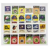 Baseball Sticker Card Collection