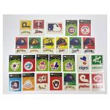 Baseball Sticker Card Collection