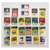 Baseball Sticker Card Collection