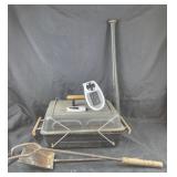 Portable Gas Grill, Bat, Heater, Tools