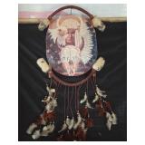 Native American-Inspired Wall Hanging With Feather