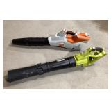 Stihl BGA 86, Ryobi 40V Leaf Blowers