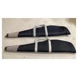 Black Soft Rifle Cases with Accessories