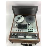 Working TEAC A-6010 Reel-To-Reel Stereo Tape Deck