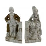 Victorian Ceramic Bookends