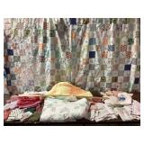 Dish Towels & Quilts: Patchwork Tassel, Pastel, Or