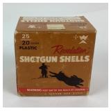 25 Revelation 20 Gauge Shotgun Shells Box