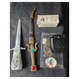 Legend of Zelda Pocket Watch, Daggers, Adams Magic