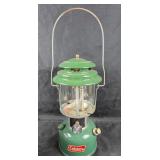 Coleman Model 220J Lantern With Pyrex Globe