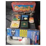 Camel Advertising Tins, Lighter, Flashlight, Knife