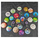 3 Rivers Festival Buttons 1970s-1980s