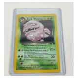 Pokï¿½mon vintage holographic Dark Weezing card