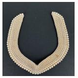 Antique V-shaped 7 Strand Necklace Choker