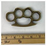 Brass Knuckles Paperweight